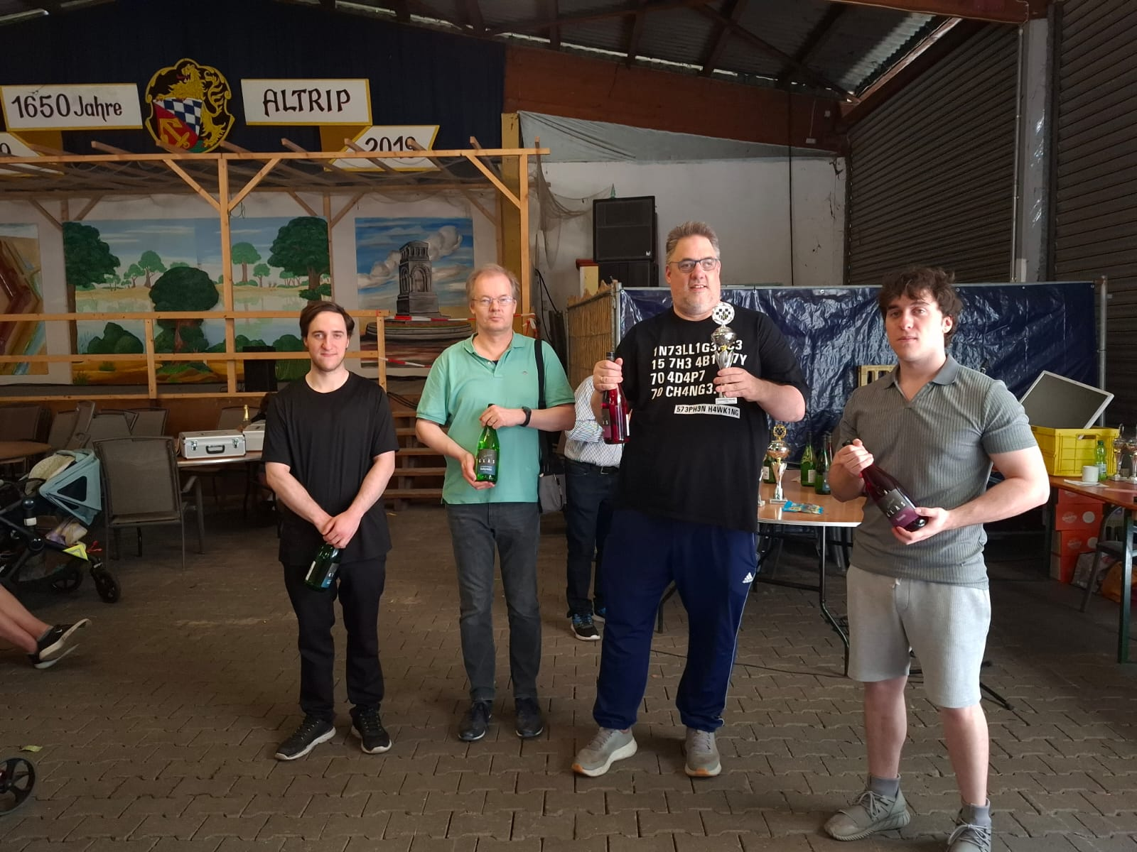 Podiumsplatz beim Altriper Mannschaftsblitz